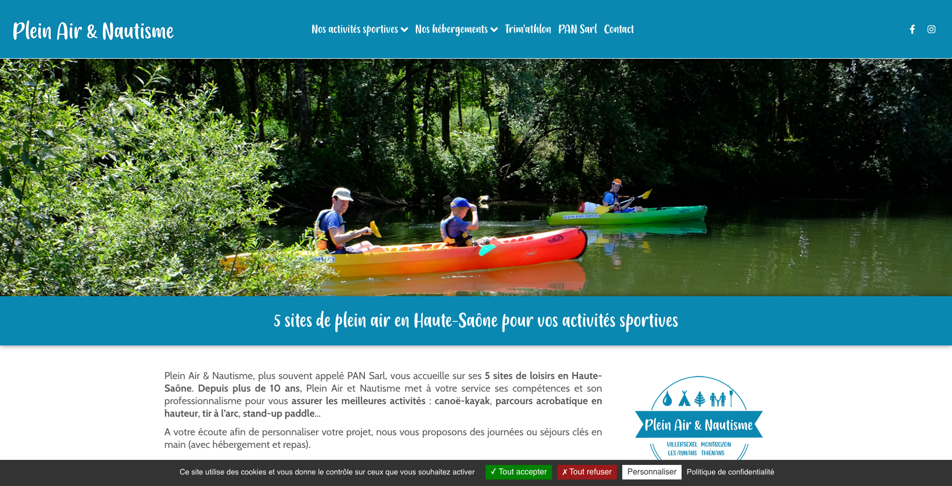 relais des moines PAN SARL Nautisme et plein air